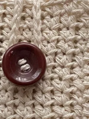 Smartphonetasche - Handyhülle sand mit Knopf