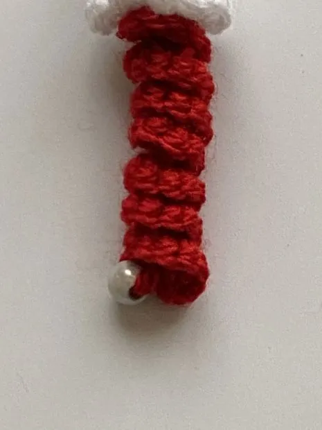 Sorgenwürmchen Glückswürmchen Mini Santa Claus