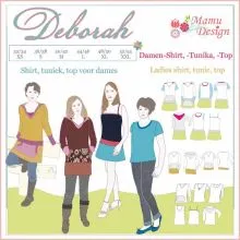 DEBORAH Schnittmuster Sweat-Kleid, Sweat-Shirt e-book