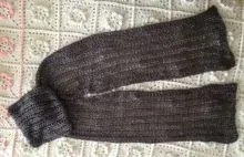 Schal - Ajour metallic