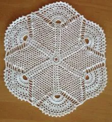 Häkeldeckchen rund ø 25cm