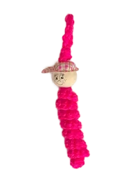 Glückswürmchen Checker Worry Worms versch. Farbkombinationen