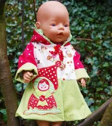 TAJA Jacke für Puppen Schnittmuster eBook