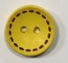 Wooden button seam optics medium
