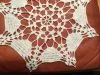 Crochet Tablecover Snowflake ø 39cm
