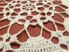 Crochet Tablecover Snowflake ø 39cm