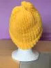 hand knitted cap - patent pattern