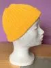 Hand Knitted Classic Yellow Kids Hat