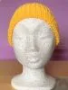 Hand Knitted Classic Yellow Kids Hat