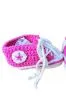 pink/white baby shoes Converse All Stars design