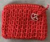 Small crocheted change purse different Colours