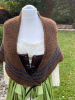 Claires Outlander Triangle Carolina Scarf Brown