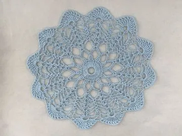 Häkeldeckchen rund ø 26cm