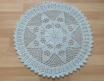 Häkeldeckchen Stern ø 56cm