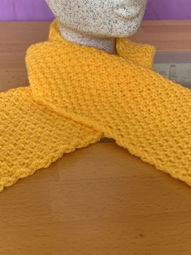 Childrens Scarf Double Pearl Pattern