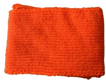 écharpe classique tricotée à la main