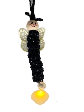 Sorgenwürmchen leuchtendes LED-Glühwürmchen Glückswürmchen Sorgenwürmchen leuchtendes LED-Glühwürmchen Glückswürmchen